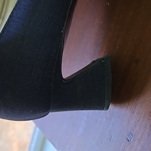 PRADA navy blue low sculpted heel sz 38.5 - Picture 8 of 8